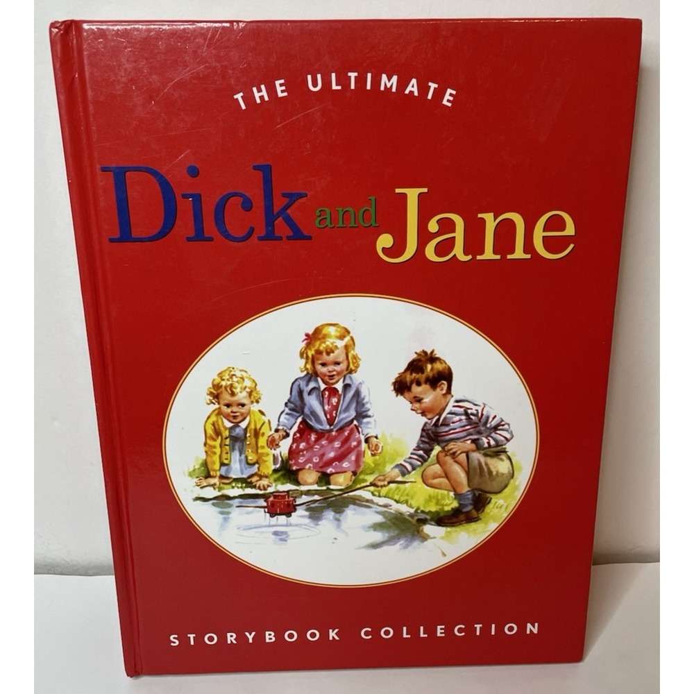 The Ultimate Dick & Jane Storybook Collection Illustrated Learn To Read Book HC